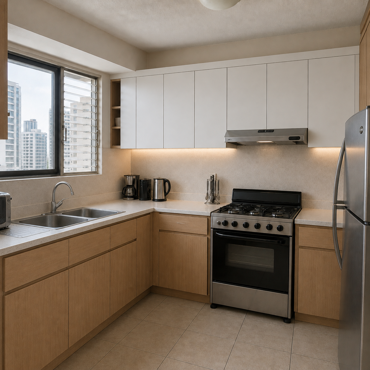 Muebles de cocina a la medida, visualización de la propuesta renovada